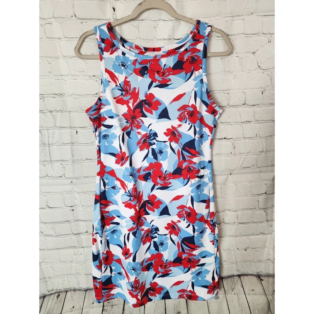 Columbia Sportswear Womens Sz S/P Floral Activewear Tennis Golf Outfit Athletic